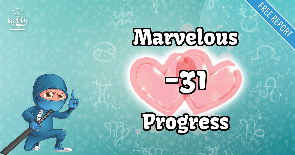 Marvelous and Progress Love Match Score