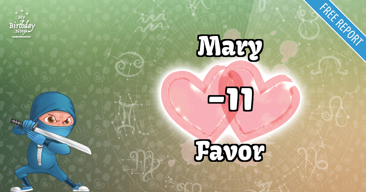Mary and Favor Love Match Score