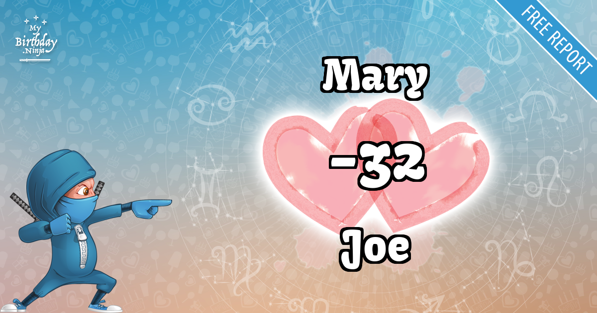 Mary and Joe Love Match Score