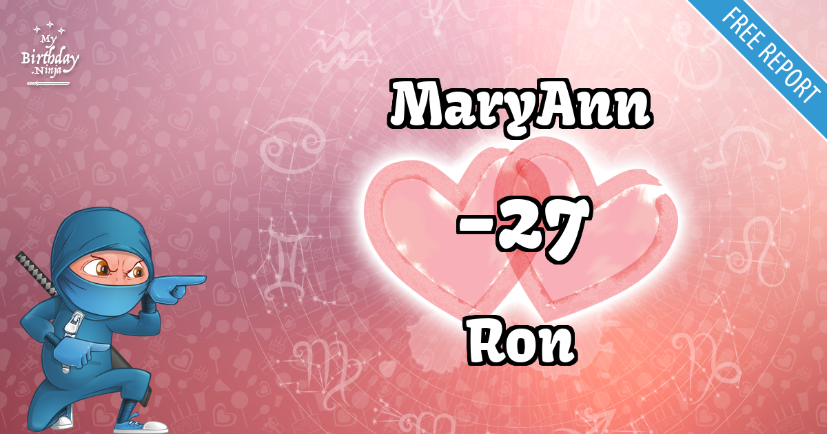 MaryAnn and Ron Love Match Score
