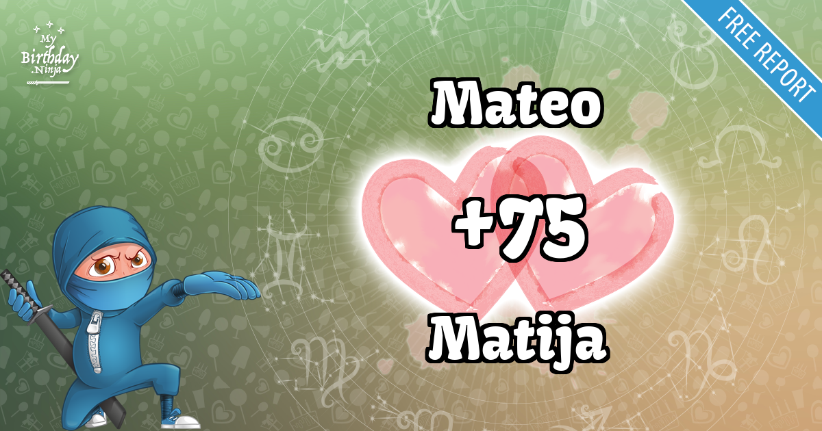 Mateo and Matija Love Match Score