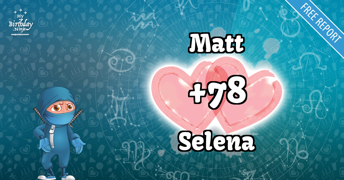 Matt and Selena Love Match Score
