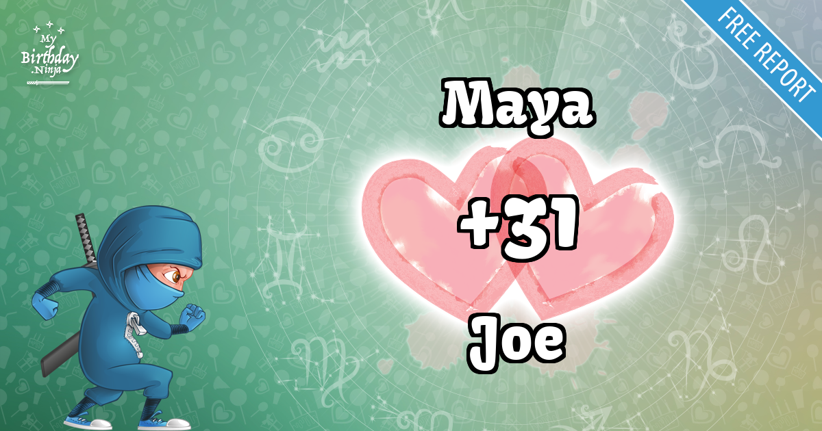 Maya and Joe Love Match Score