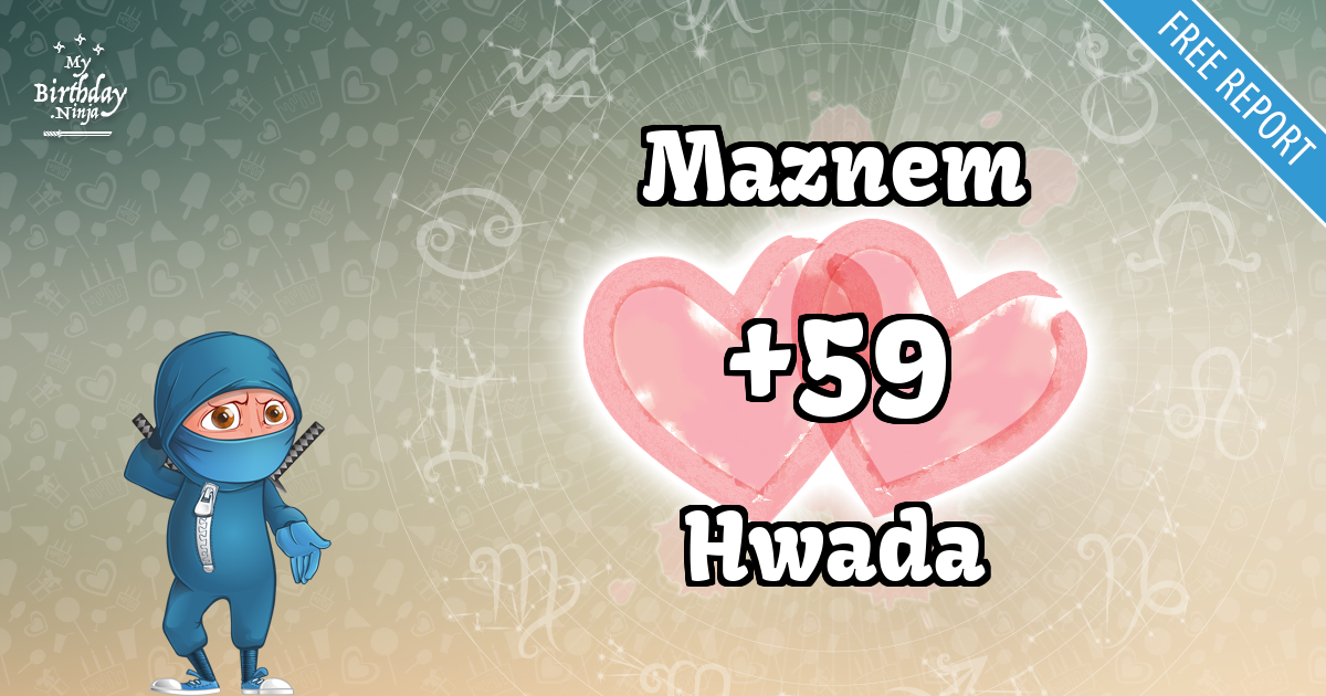 Maznem and Hwada Love Match Score