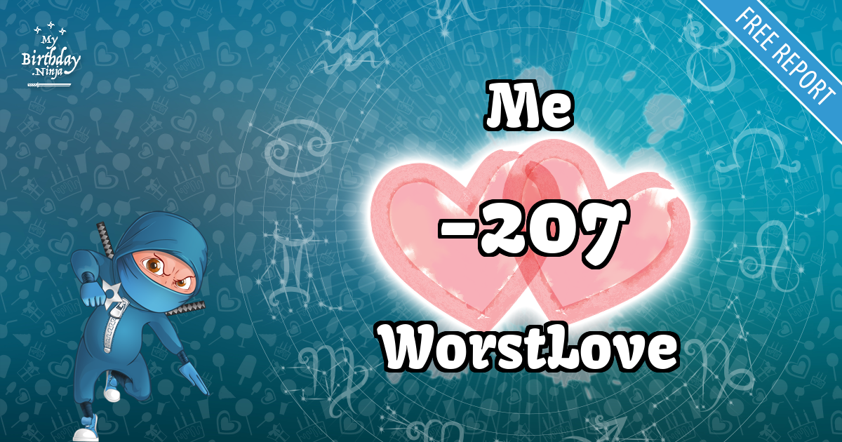 Me and WorstLove Love Match Score