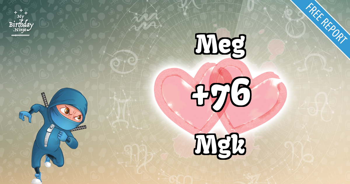 Meg and Mgk Love Match Score