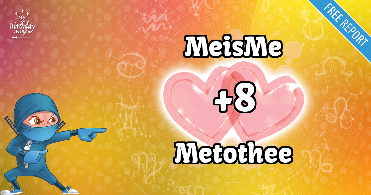 MeisMe and Metothee Love Match Score