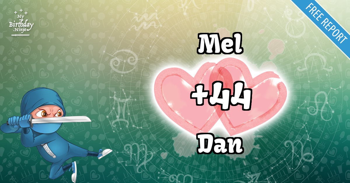 Mel and Dan Love Match Score