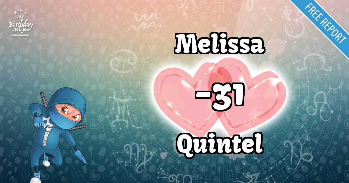 Melissa and Quintel Love Match Score