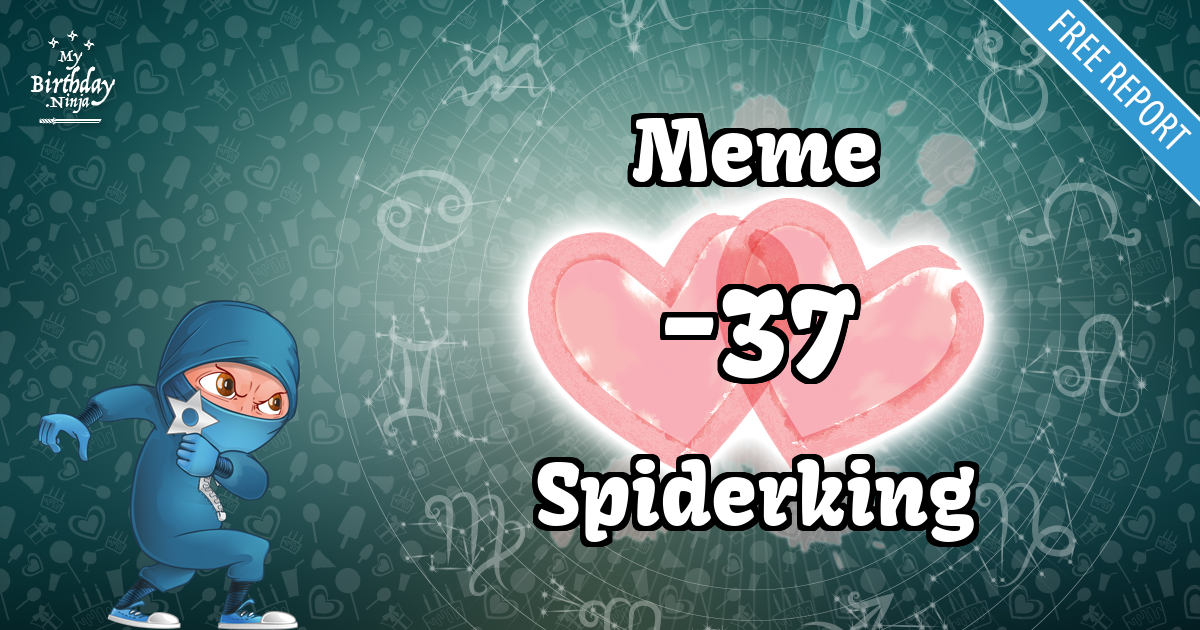 Meme and Spiderking Love Match Score