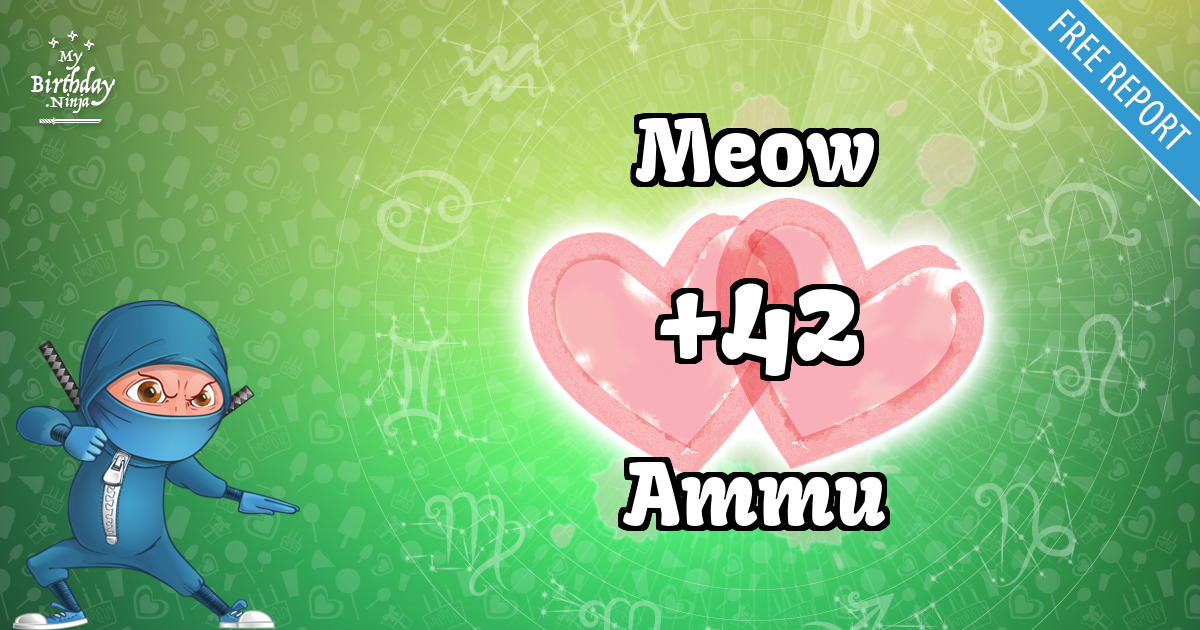 Meow and Ammu Love Match Score