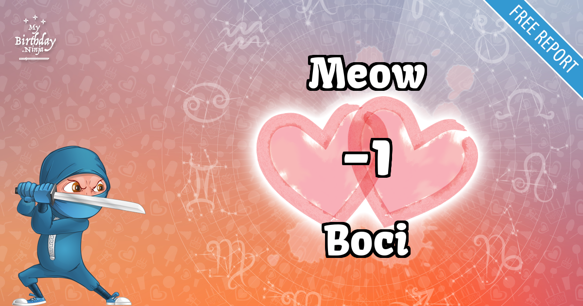 Meow and Boci Love Match Score