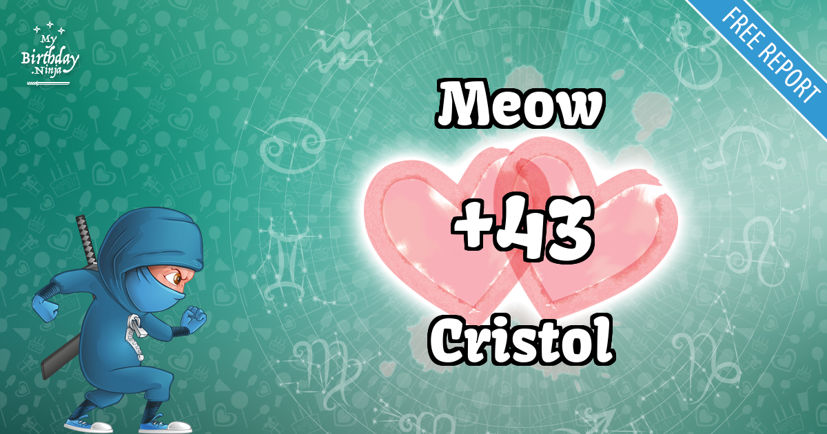 Meow and Cristol Love Match Score