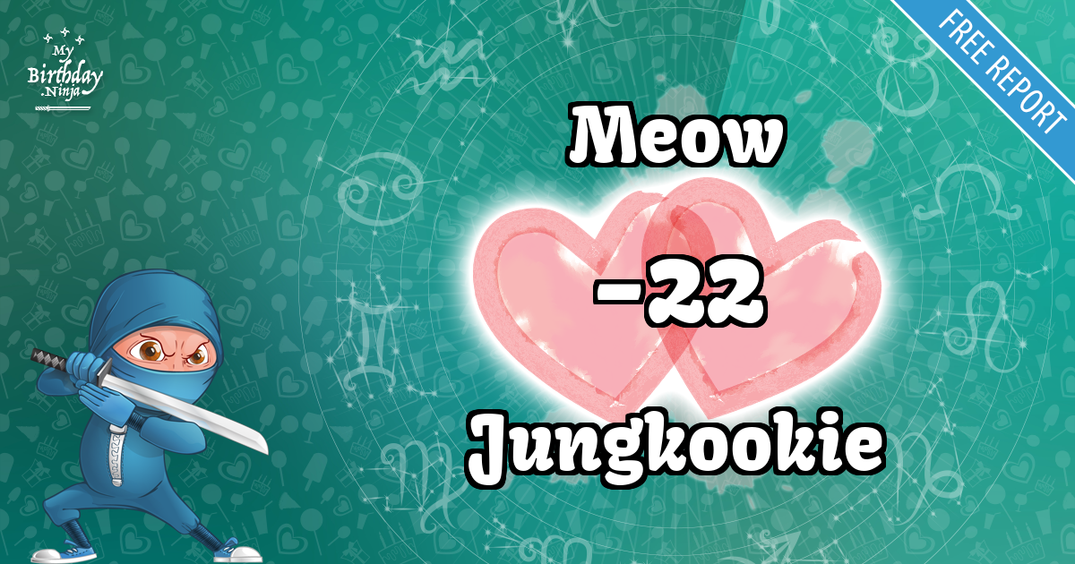 Meow and Jungkookie Love Match Score