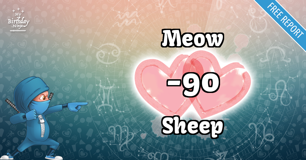 Meow and Sheep Love Match Score
