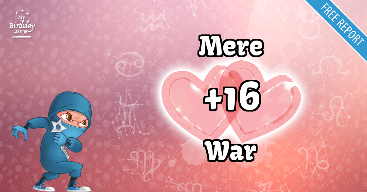 Mere and War Love Match Score