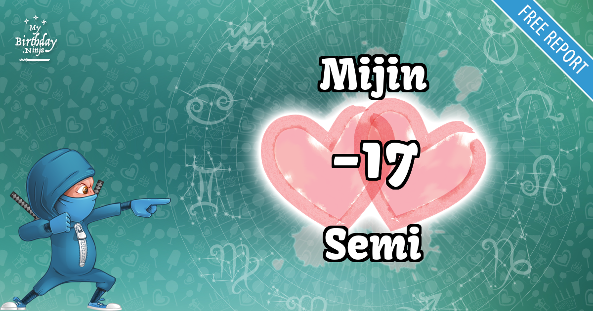 Mijin and Semi Love Match Score