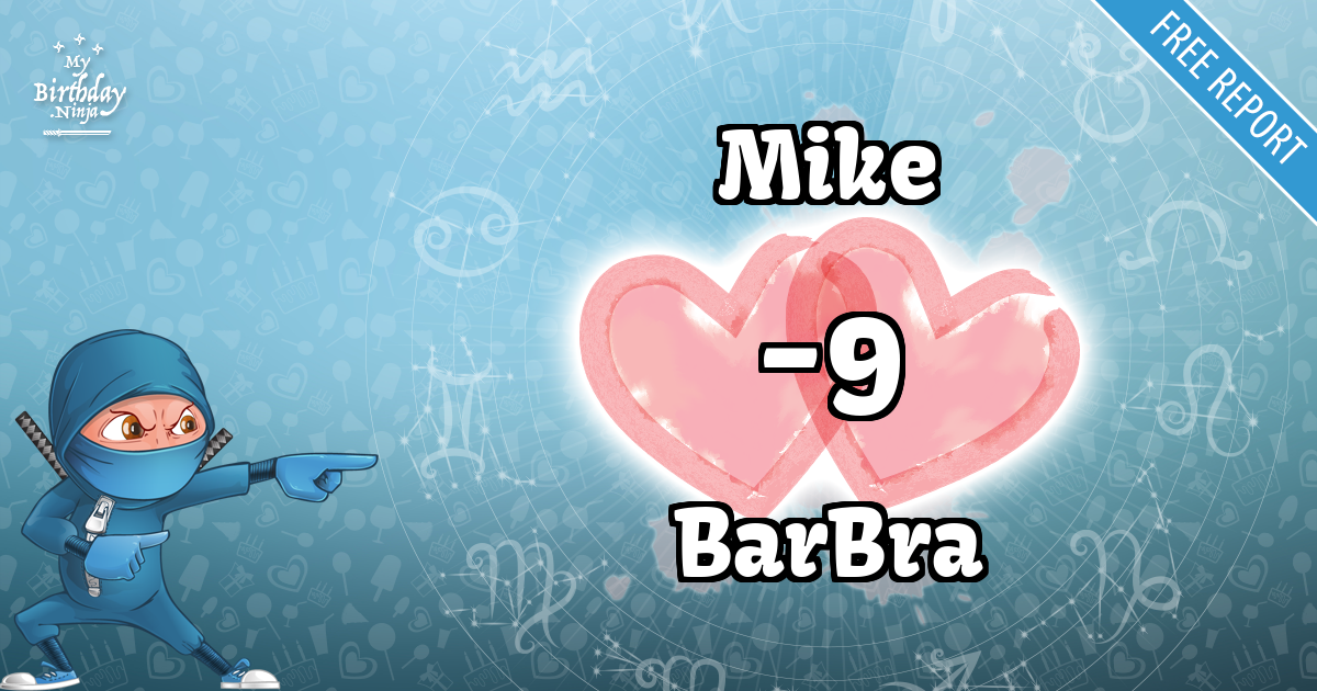 Mike and BarBra Love Match Score