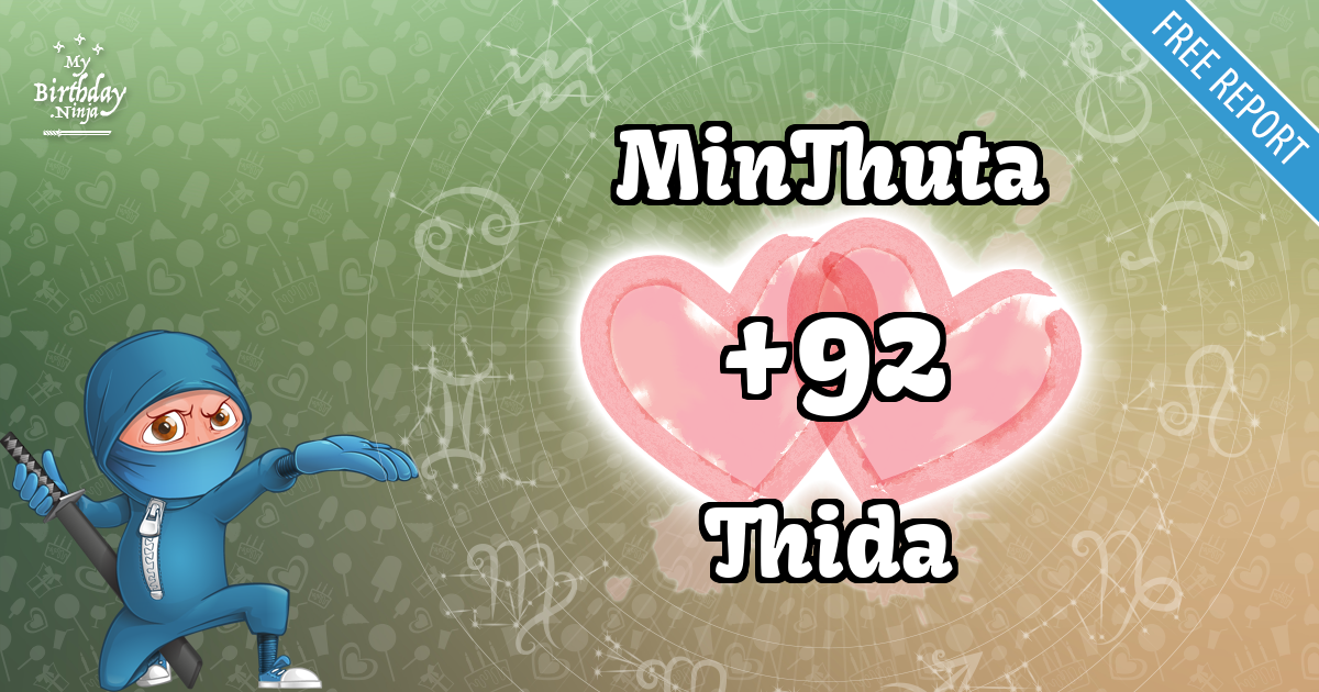 MinThuta and Thida Love Match Score