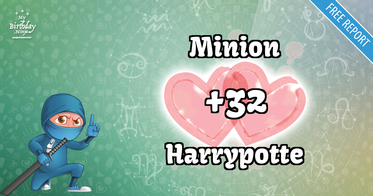 Minion and Harrypotte Love Match Score