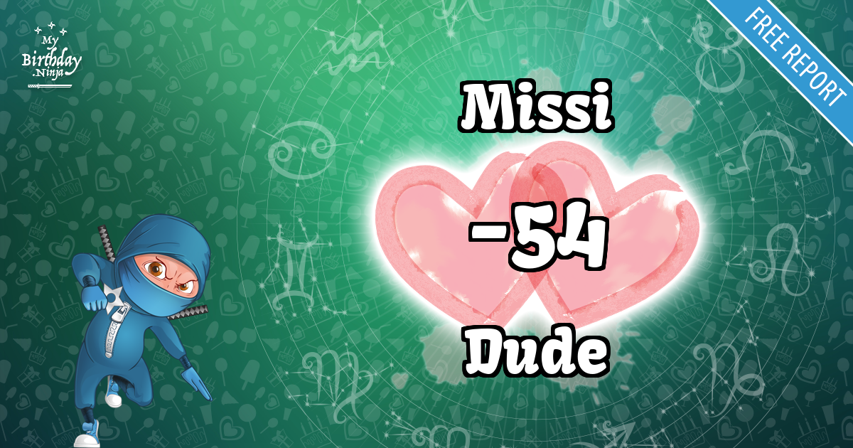 Missi and Dude Love Match Score