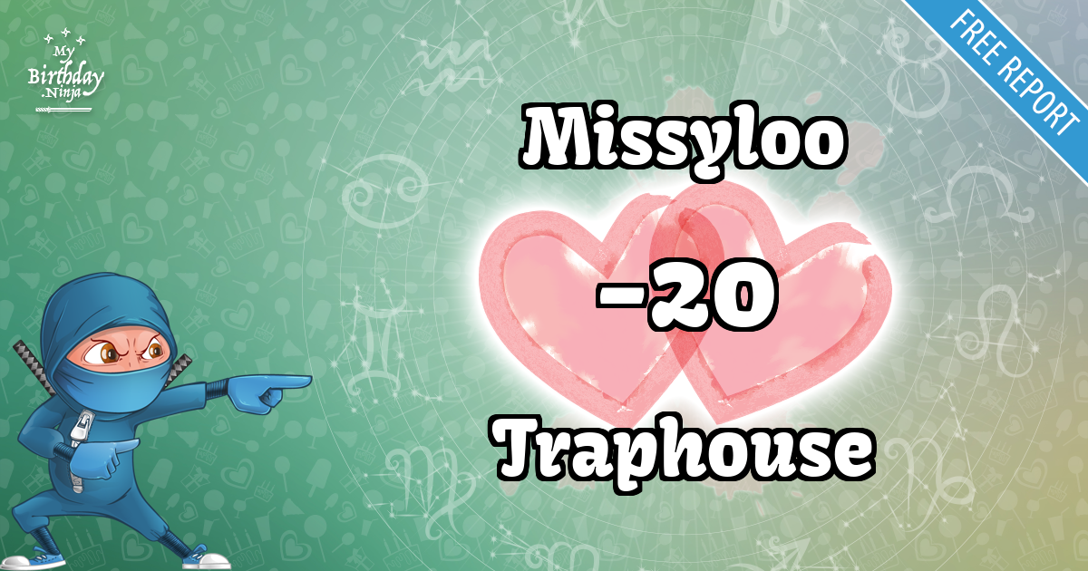 Missyloo and Traphouse Love Match Score