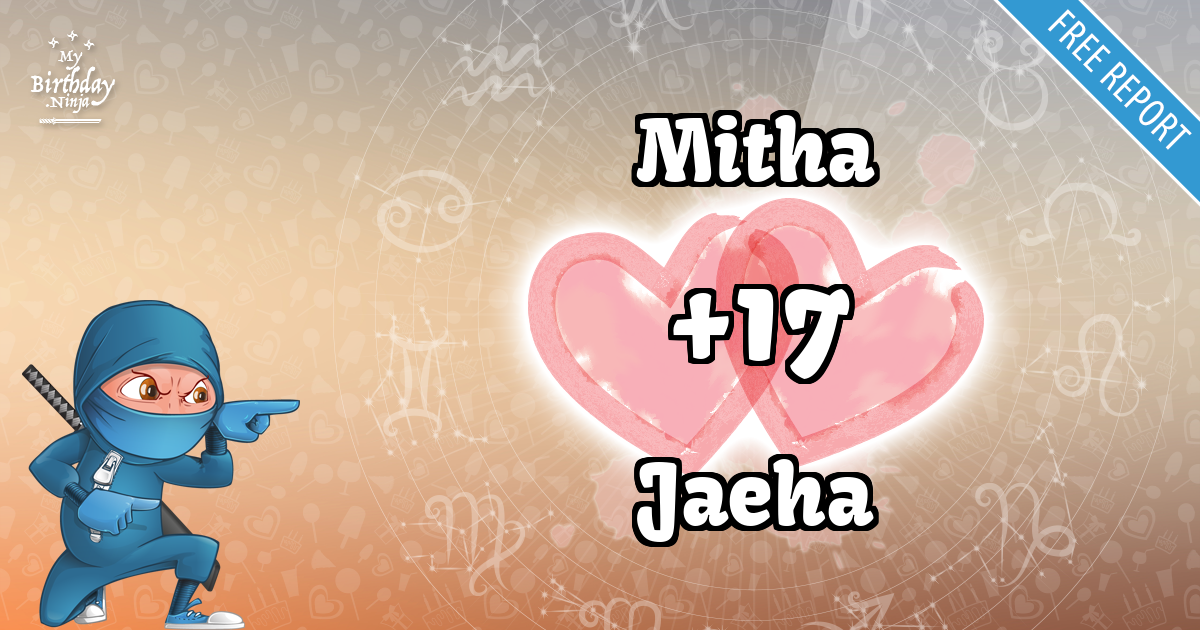 Mitha and Jaeha Love Match Score