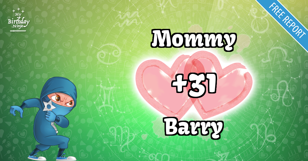 Mommy and Barry Love Match Score