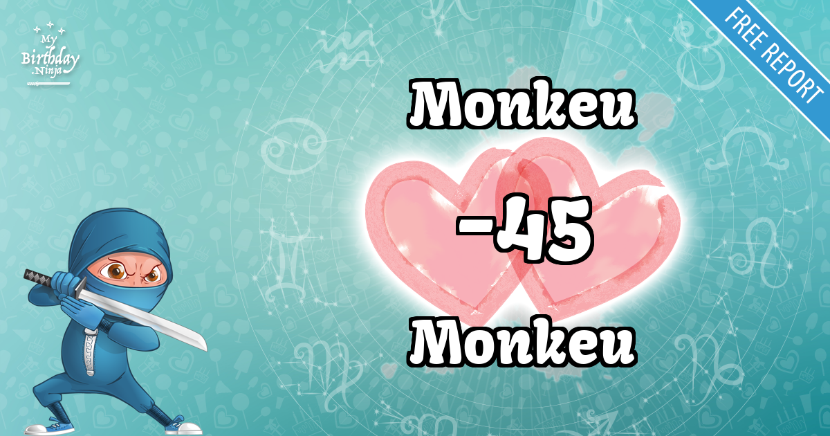 Monkeu and Monkeu Love Match Score