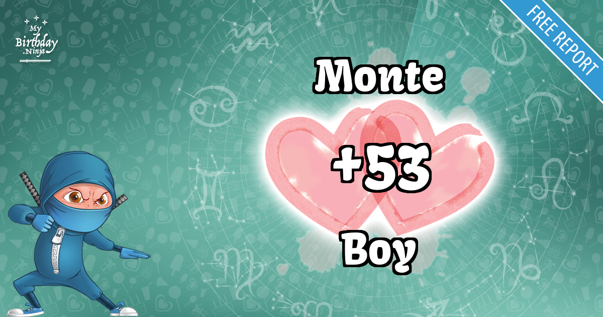 Monte and Boy Love Match Score