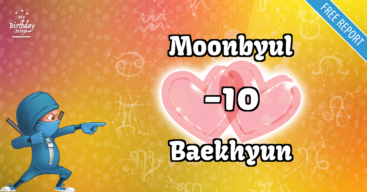 Moonbyul and Baekhyun Love Match Score