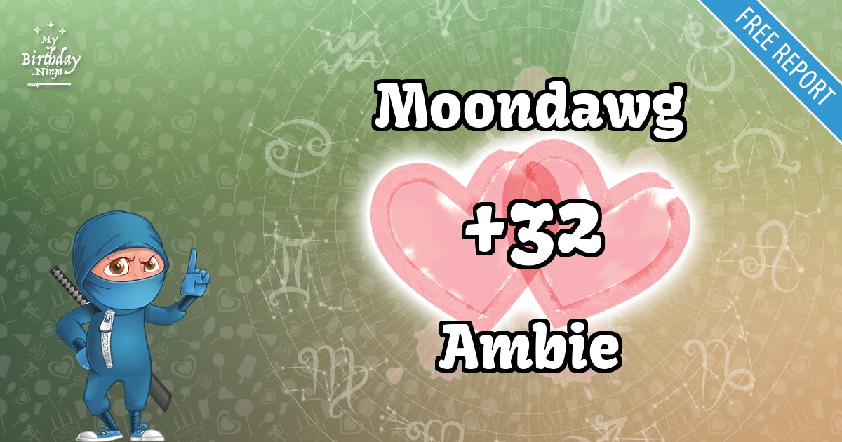 Moondawg and Ambie Love Match Score