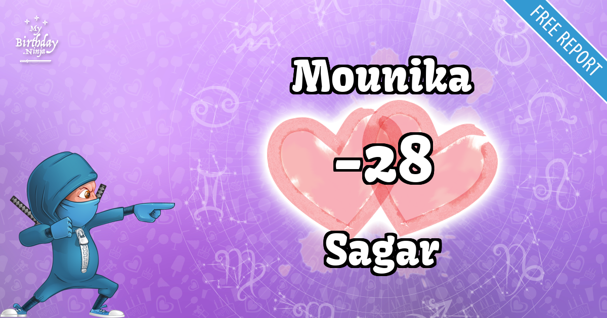 Mounika and Sagar Love Match Score