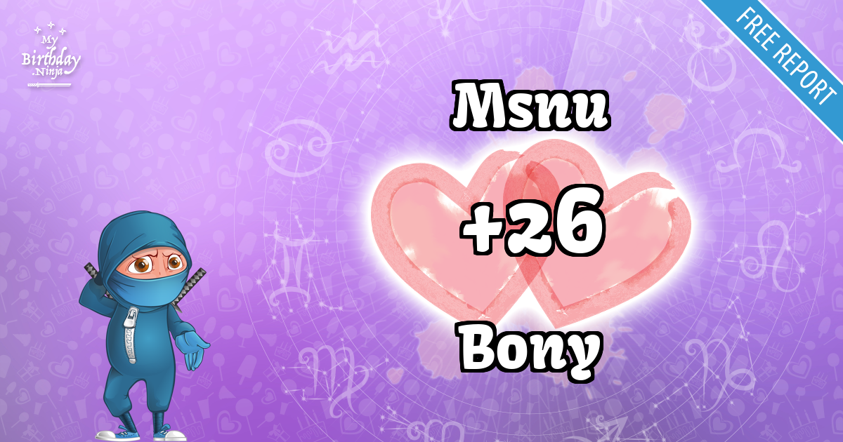 Msnu and Bony Love Match Score