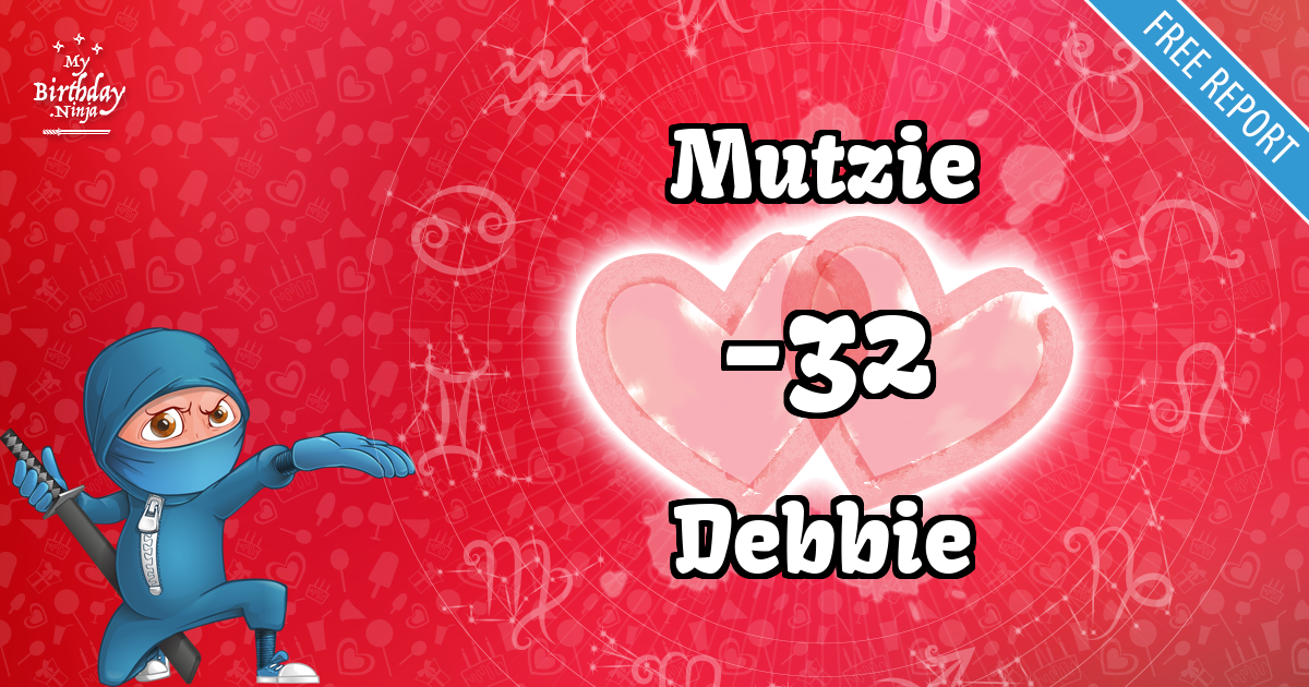 Mutzie and Debbie Love Match Score