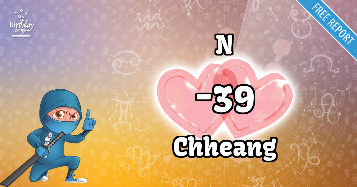 N and Chheang Love Match Score