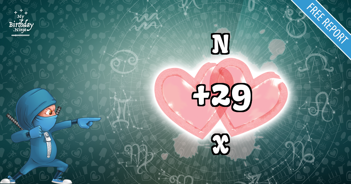 N and X Love Match Score