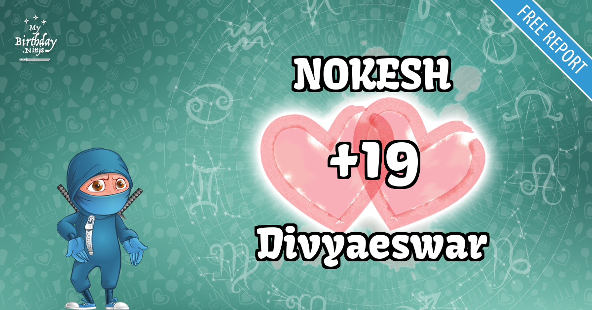 NOKESH and Divyaeswar Love Match Score