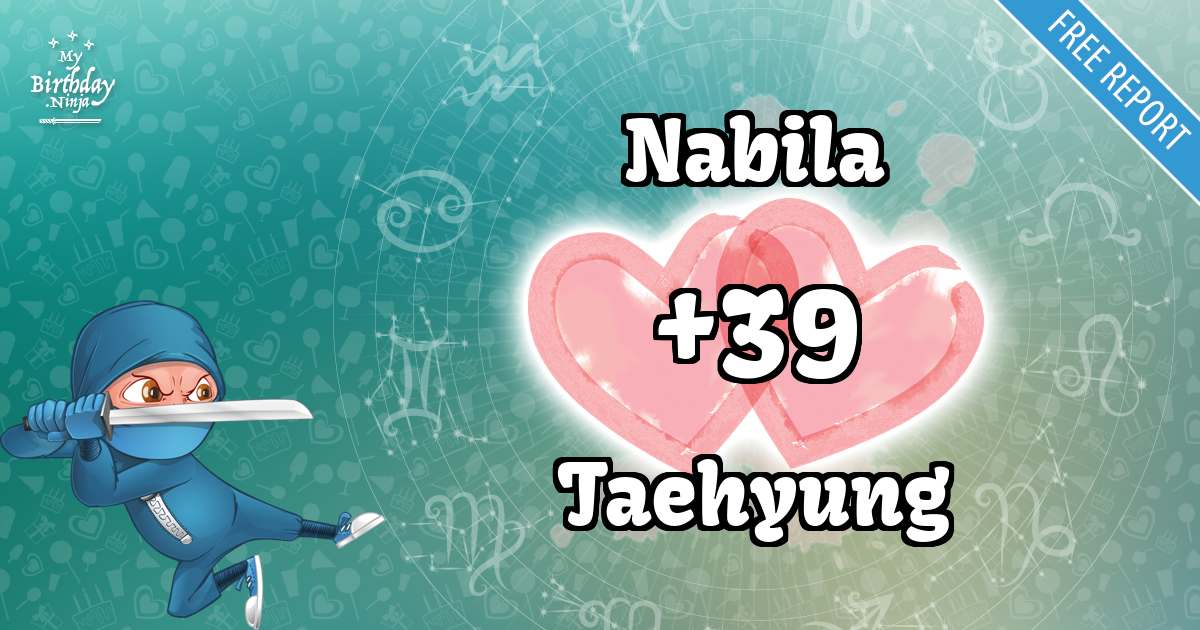 Nabila and Taehyung Love Match Score