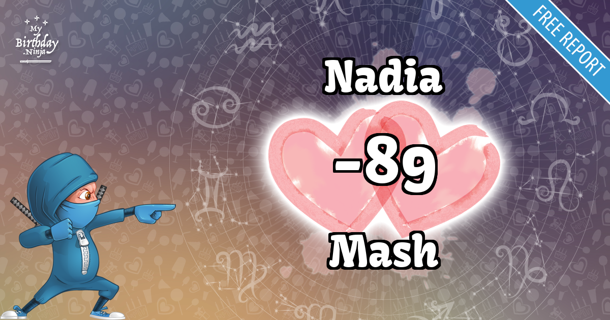 Nadia and Mash Love Match Score