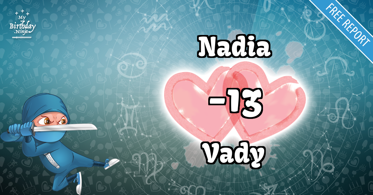 Nadia and Vady Love Match Score