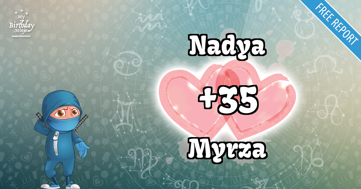 Nadya and Myrza Love Match Score