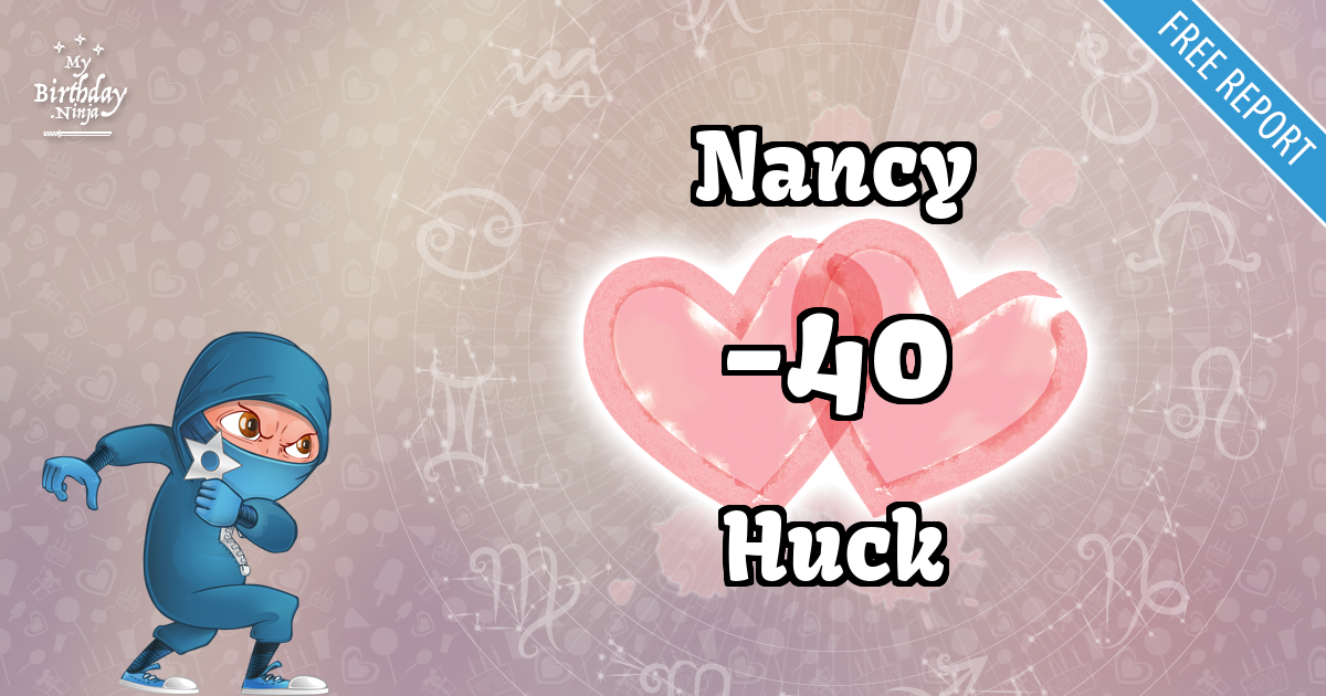 Nancy and Huck Love Match Score