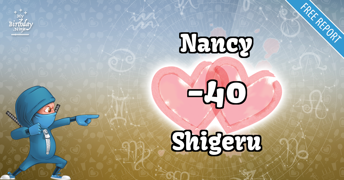 Nancy and Shigeru Love Match Score
