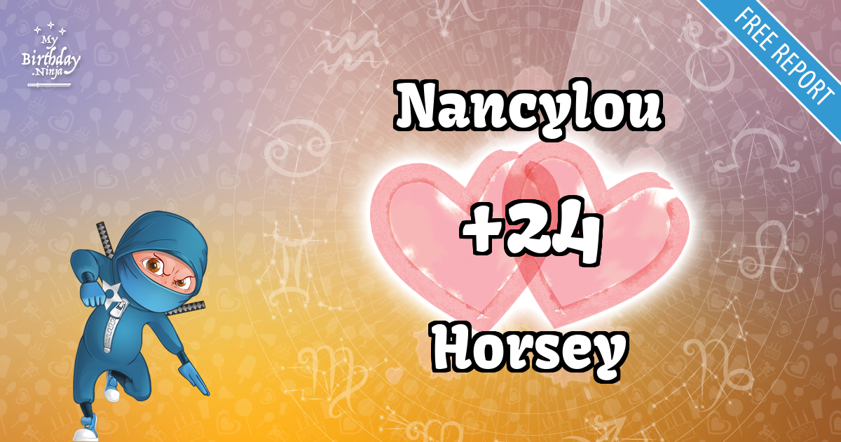 Nancylou and Horsey Love Match Score