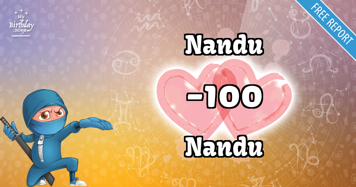 Nandu and Nandu Love Match Score