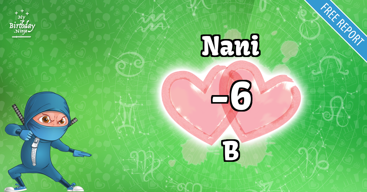 Nani and B Love Match Score