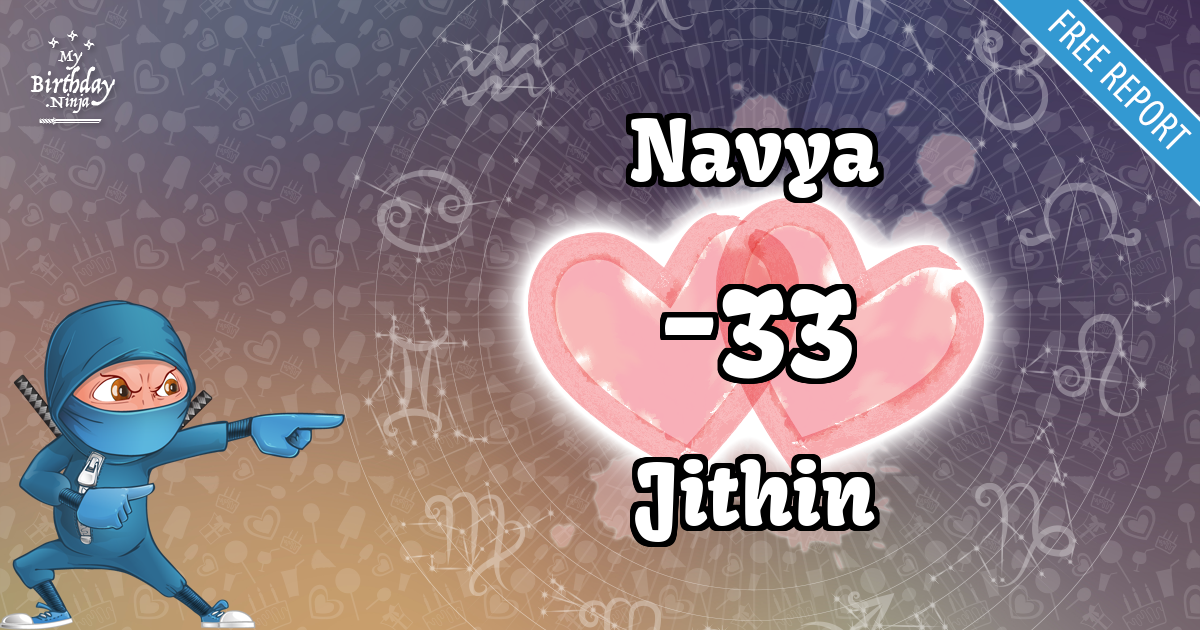 Navya and Jithin Love Match Score