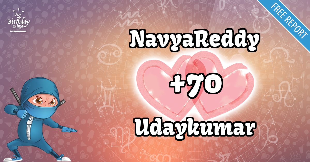 NavyaReddy and Udaykumar Love Match Score