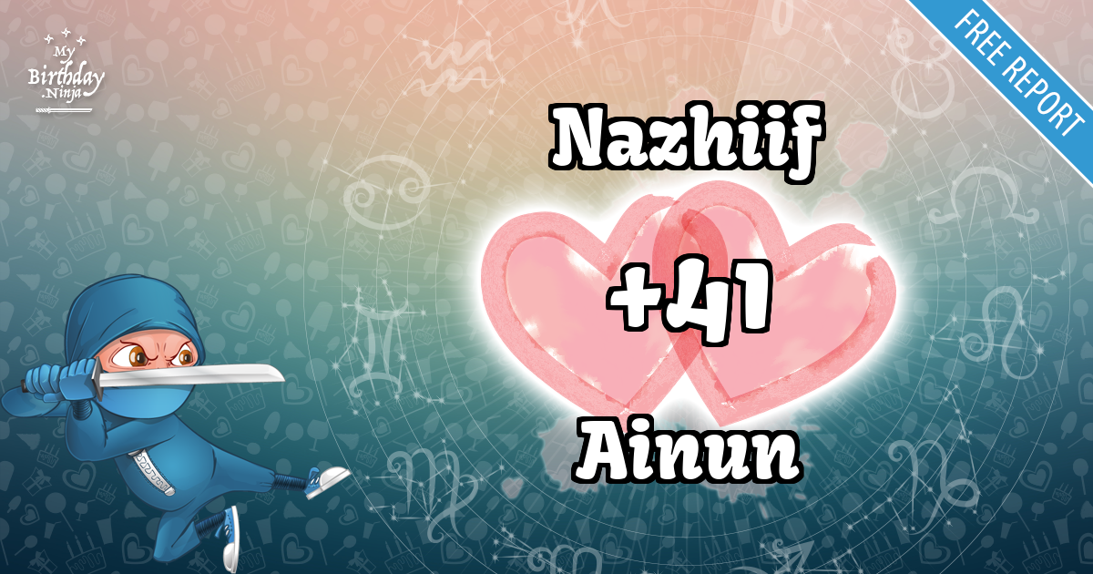 Nazhiif and Ainun Love Match Score